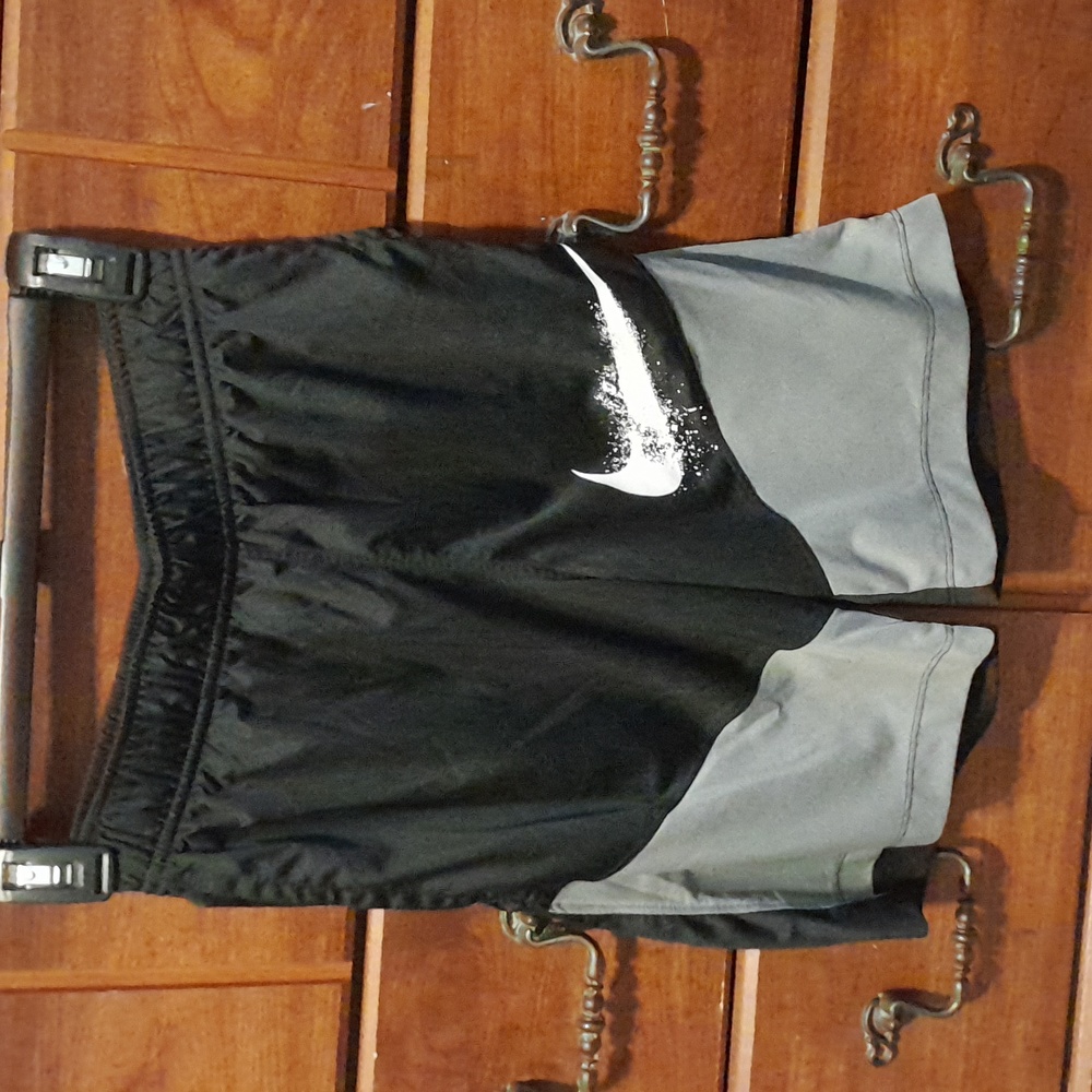Nike Dri-fit Black Graphic Shorts